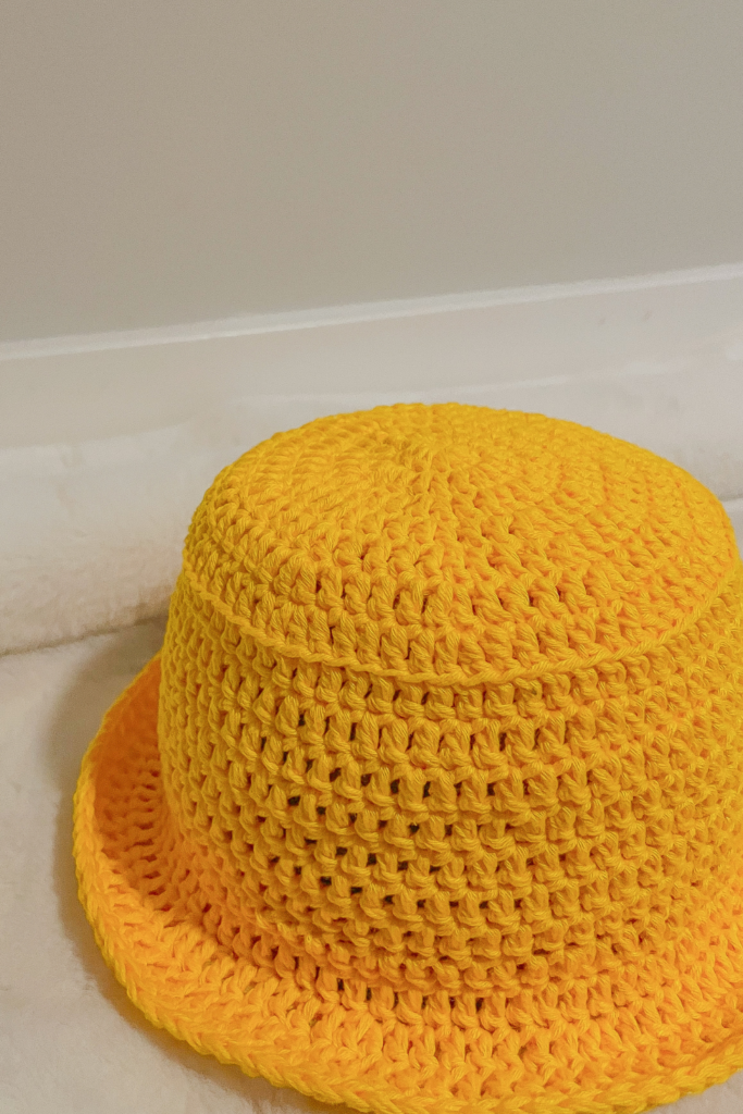 crochet bucket