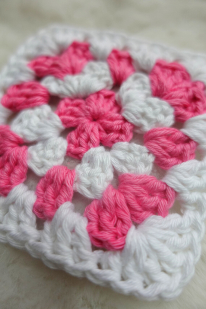 square crochet coasters