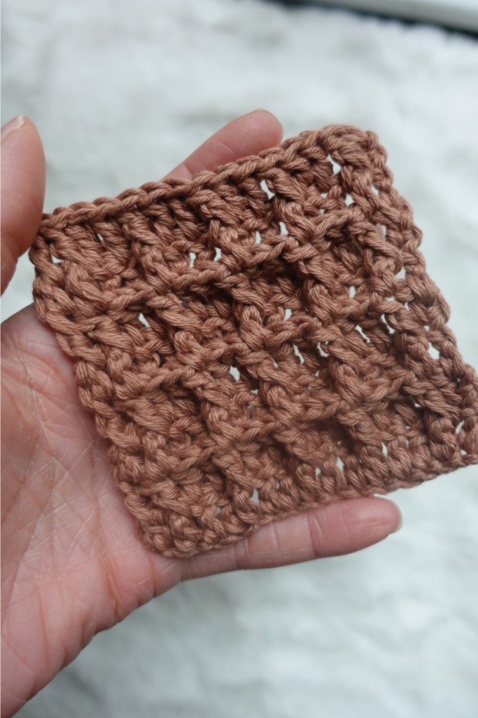 square crochet coasters