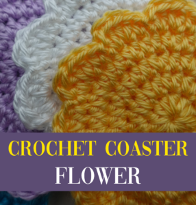 Crochet Coaster Flower